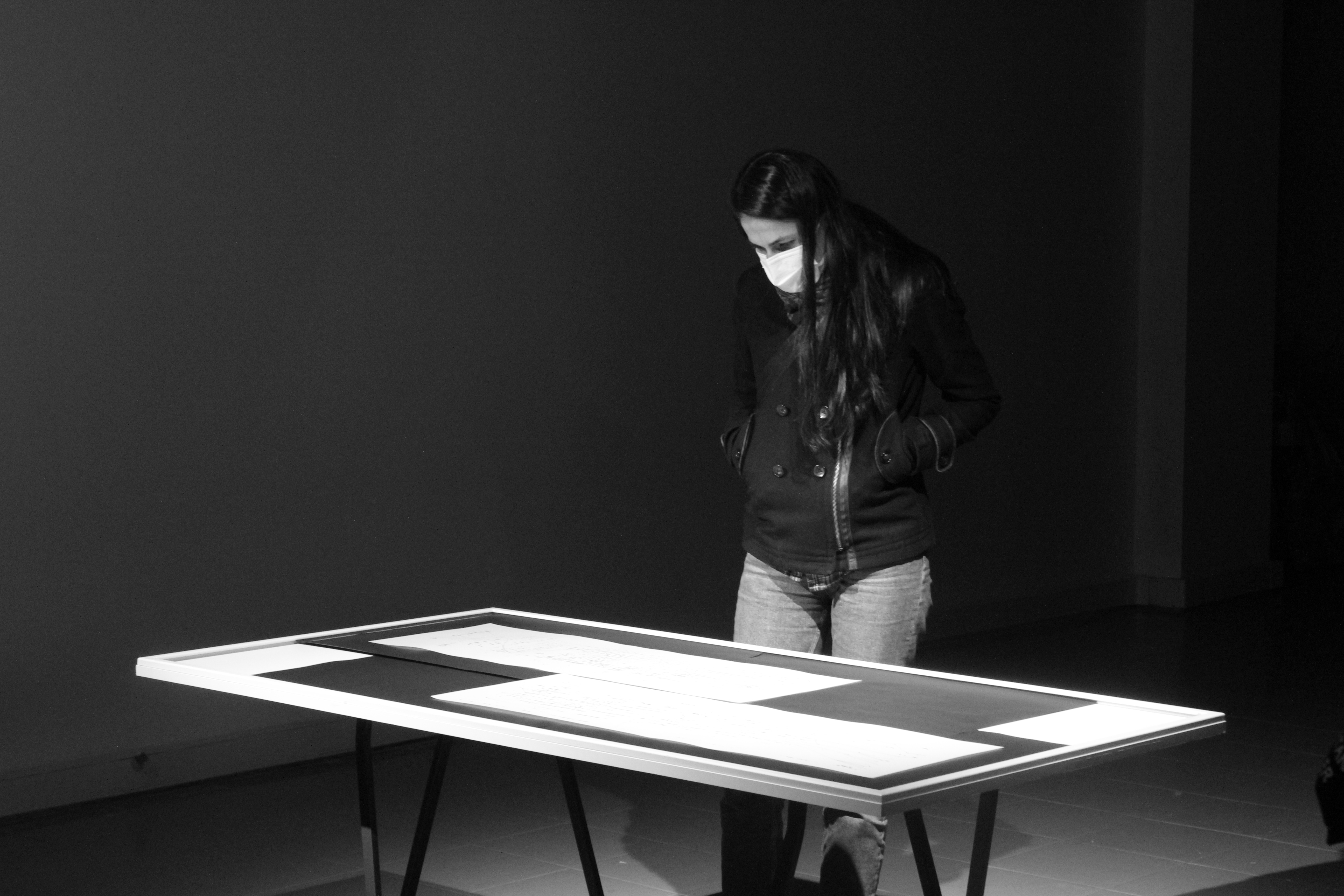 Asemic Sound Mappings - félix-antoine morin 2022 (exhibition view)